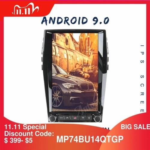 For Ford EDGE 2015-2019 Tesla Style Android 9.0 128G Car GPS Navigation Head Unit Multimedia Player Radio Stereo Car GPS Satnav