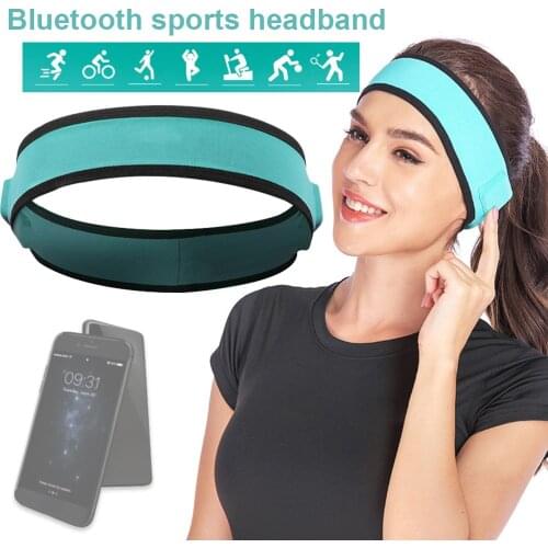 Wireless Bluetooth Headband Comfortable Music Headset Headband Fitness Sports Outdoor Run Gym Sleep Music