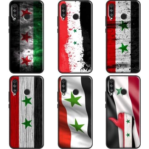 Syria Syrian Flag For Huawei P30 Lite P10 P40 P20 Pro P Smart 2019 Z Case For Huawei Mate 20 10 Lite Cover