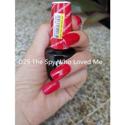 D25 The Spi Who Loved Me 15ml UV LED Gel Polish Vernis Permanent Lasting Shine opies Nail Art (need lamp dry)
