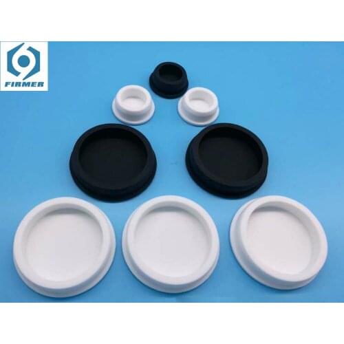 Bore 6.8mm-201.5mm Round Silicone Rubber Seal Hole Plugs Blanking End Caps Seal T Type Stopper