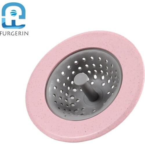 FURGERIN Kitchen Sink Strainer Plug sink drain hair catcher stopper Hair Stopper Bathroom shower hair filter Shower Floor Drains