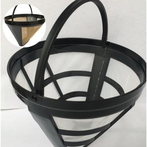 Coffee Filter Replacement Style Brewer Reusable Basket Cup T dmCWv Refillable
