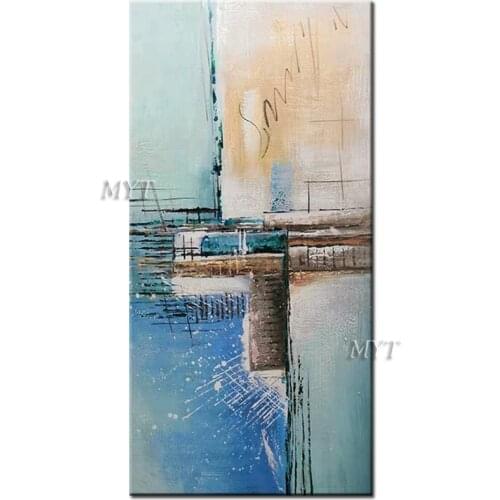 Beauty Sea And Beach Scenery Abstract Oil Painting Wall Art Home Decor Picture Modern On Canvas 100% Handpainted No Framed