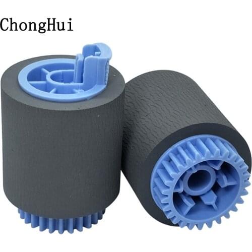 10Pcs Set Pickup Roller Paper for HP9040/9500/M806 Rubber Wheel Roller Paper for HP5500/5550/9000 9050 Printer Parts