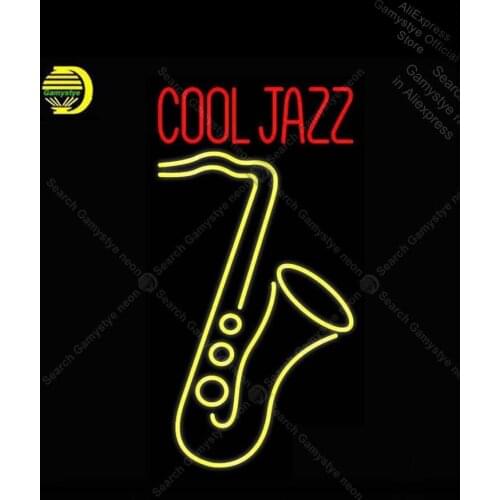 Neon Sign for Saxophone Cool Jazz Neon Bulb sign handcraft Hotel neon signboard Neon Signs For Bar neon sign logo Bar Pub Light
