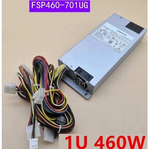 New PSU For FSP 80plus CPU8Pin*2 1U 460W Power Supply FSP460-701UG