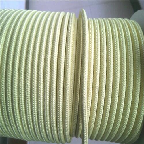 2/3/4/5/6mm High Temperature Resistant Jigging Hook Tied Diy Aramid Rope Braided Wire Wear Resistance Fishing Line Knitting Wire