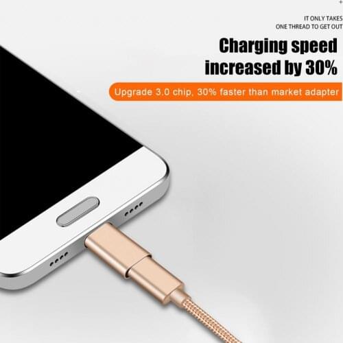 Adapter Dust Proof Easy to Carry Micro to Type-C Micro USB Type-C Adapter for Keyboard