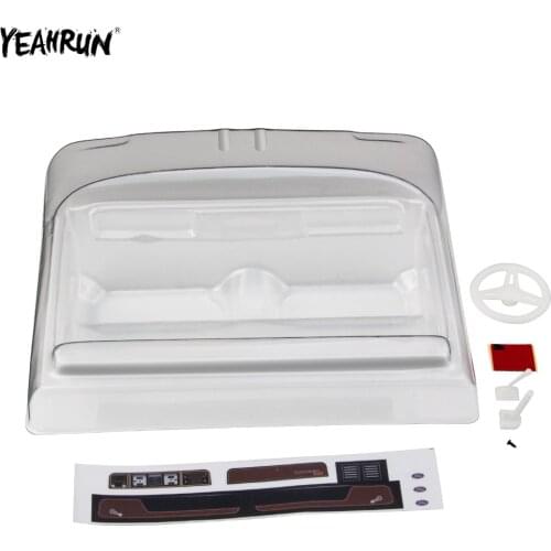 YEAHRUN Simulated Transparent Interior Cockpit For 1/10 Traxxas TRX-4 Bronco Ranger RC Crawler Car Decoration Accessories
