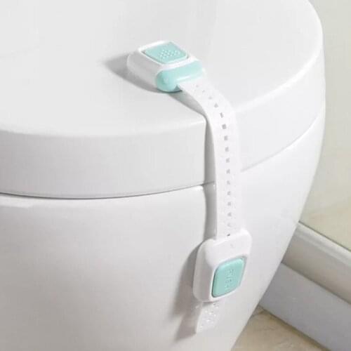 10pc/lot Dual Button Safety Lock Protection Drawer Refrigerator Closestool Cabinet Safety Lock FOR Children Baby