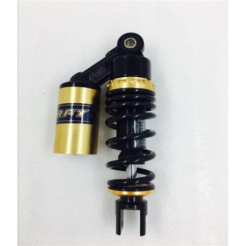 235mm Motorcycle Air Shock Absorbers For Honda Suzuki Yamaha Kawasaki ATV Go Kart Quad Sports Motorcycle Silver Dirt Bike