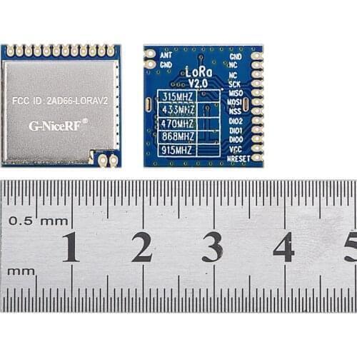4pcs/lot FCC certified 100mW SX1276 Lora module 915MHz | 868MHz 4km RF long distance transmitter and receiver LoRa1276