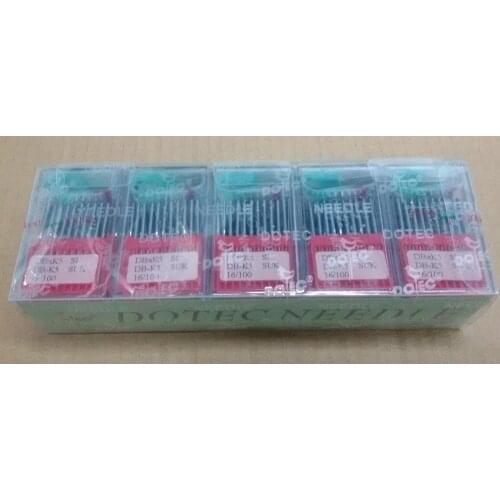 500 pieces Original Dotec embroidery needles DBxK5 Size 16/100 for Tajima Barudan SWF & China embroidery machines / spare parts