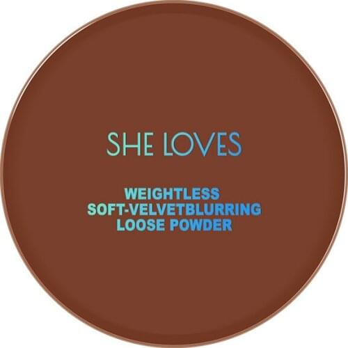 8 Colors Loose Powder Makeup Powder Waterproof Oil-Control Long-lasting Loose Powder Transparent Matte Setting Powder TSLM1