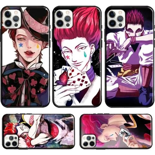 Anime Hunter X Hunter Hisoka Case For iPhone 12 mini 12 Pro Max Cover For iPhone 11 Pro Max XS X XR 7 8 Plus SE 2020