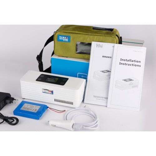 Insulino portebla cooler Battery powered diabetics medi thermoelectric refrigerator voyage medicated fridge with LCD display