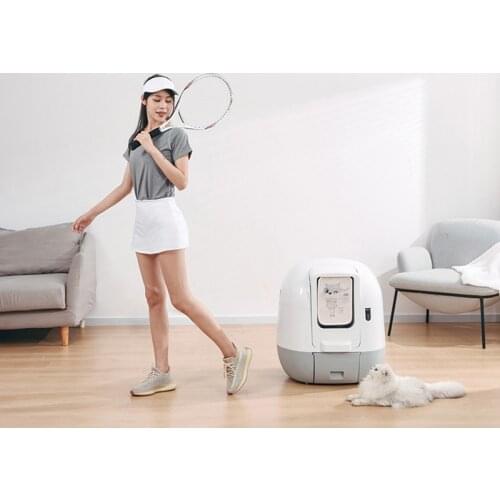 Enclosure Cat Litter Box Self Cleaning High Big Automatic Cat Litter Box Pet Products Arenero Gato Automatico Cat Bedpans BG50CB