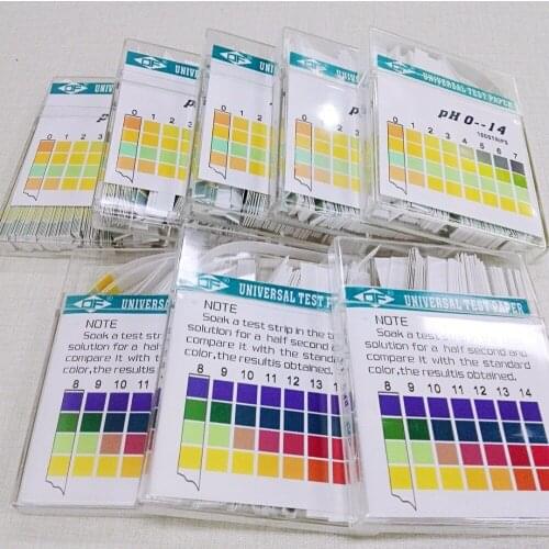 Litmus pH paper ph Test paper ph strip ph 0-14 , 100strips/pack*2packs
