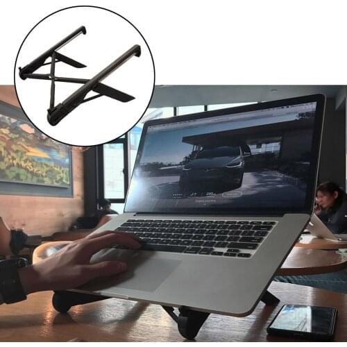 Computer Laptop Desk Stand Foldable Bracket Holder Ventilated Riser for MacBook Air Notebook More 10.1" to 18.4" Laptops