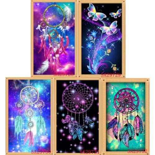 2021 New Fantastic Dreamcatcher DIY 5D Diamond Painting Embroidery Cross Stitch Kit Rhinestone Home Decor Craft