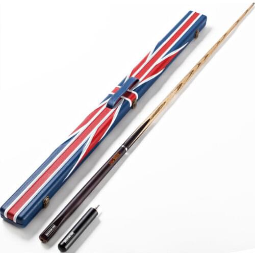 Original RILEY ROS-1P 3/4 Piece Cue Snooker Cue Competition Handmade Billiard Cue Stick with Extension 9.8-10 mm Tip with Case