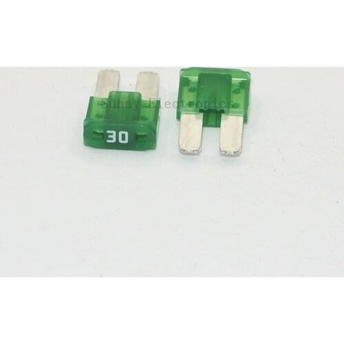 Micro2 10 PK ATR 30A AMP FUSE FUSES BLADE MICRO 2 LEG for New ford/fox /mondeo /Dodge/JEEP