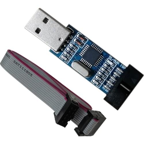 For AVR ISP Downloader S51 AVR USBASP Programmer Writer Send Cable