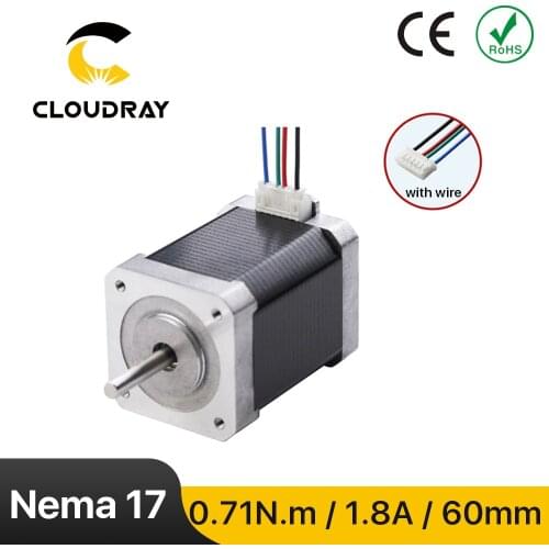 Nema17 Stepper Motor 42mm 2 Phase 71Ncm 1.8A Stepper Motor with DuPont 4-lead Cable for 3D printer CNC XYZ