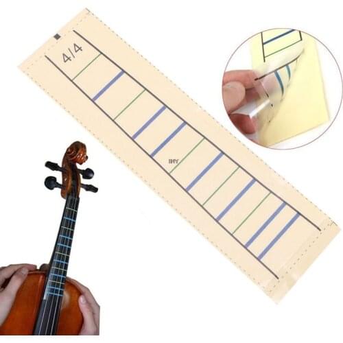 Violin Fretboard Sticker Tape Fiddle Fingerboard Chart Finger Marker For 4/4 1PC INY