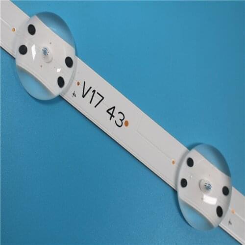 LED Backlight Strip 10 lamp for LG SUNG WEI55V0 E74739 94V-0 43" V17 art3 2867 TV 43LJ614V 43LV340C 43UJ670V 43UJ6565 43UJ6525