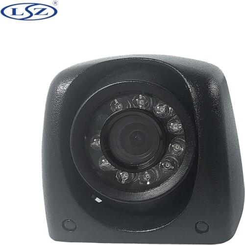 Waterproof metal side mounted monitor head of SONY 600TVL / AHD720P/1080P/960P bus camera built-in infrared lamp