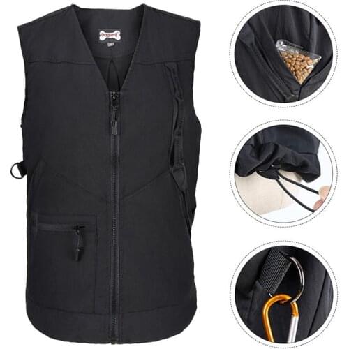 Dog Handler Protective With Multi Pockets Professional Pet Owner Obedience Vest