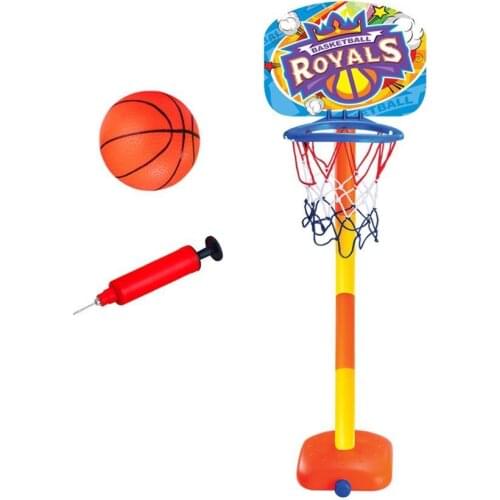 3Pcs Mini Kids Children Basketball Hoop Stand Inflator Pump Sports Puzzle Toy Outdoor Indoor Sport Toys
