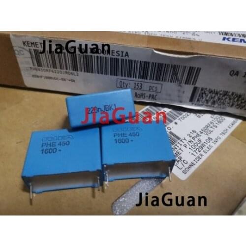 4PCS RIFA PHE450RF6220JR06L2 0.22UF 1600V P28MM MKP 224/1600V audio blue film Capacitor PHE450 1600V224 0.22UF 220NF
