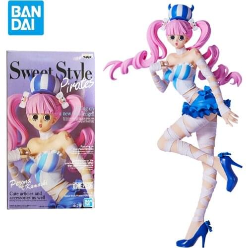 Bandai Pirate King Animation Series Toy Figures 25cm Perona Ghost Collected As Birthday Gift Princess Doll Toy Series Can Be