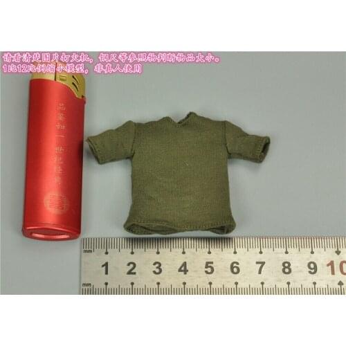 CMS003 1/12 Scale WWII Paratrooper T-shirt Model for 6" Figure
