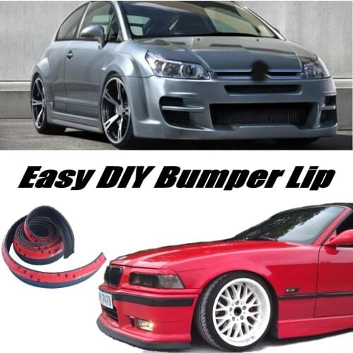 Bumper Lip Deflector Lips For Citroen C4 C-Triomphe C-Quatre Front Spoiler Skirt For Tuning / Body Kit / Strip