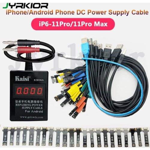 For iPhone 6/7/8/X/XS MAX/11/11 Pro Max DC Power Supply Test Cable Phone Motherboard Service Cable For Samsung For Huawei Xiaomi