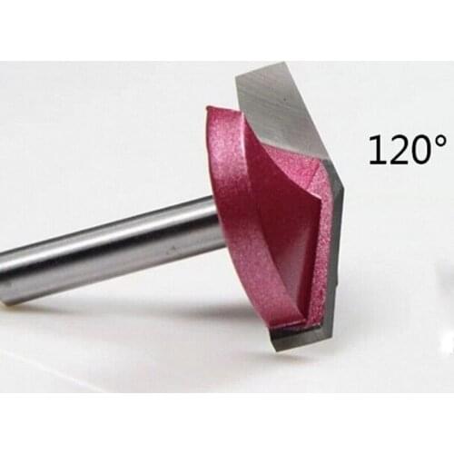 Milling cutter CNC 3D Bits Router 120 Degree 6mm x 32mm V Groove Acrylic PVC MDF