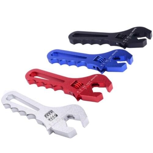 Hose end Fitting Tool Aluminum 3AN-16An Adjustable AN Wrench AN3-AN16 Adjustable Aluminum Wrench Fitting Tools Spanner