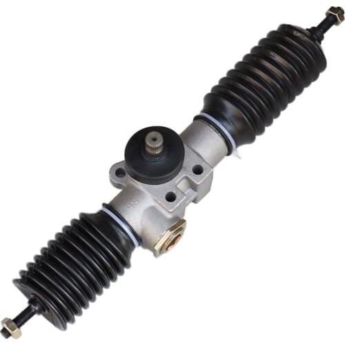 410mm Go Kart Threaded DIY Professional Parts Metal Vehicle Accessories Steering Gear Pinion Assembly Durable Solid Shaft Rack