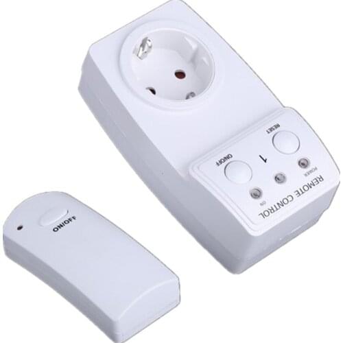 Radio Socket Set With Remote Control Set Of 3 Socket Radio Switch 60HZ