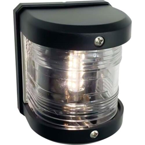 Cruise Light Waterproof Stainless Steel Material Yacht and Ship Navigation Signal Light Masthead Light White 12VDC