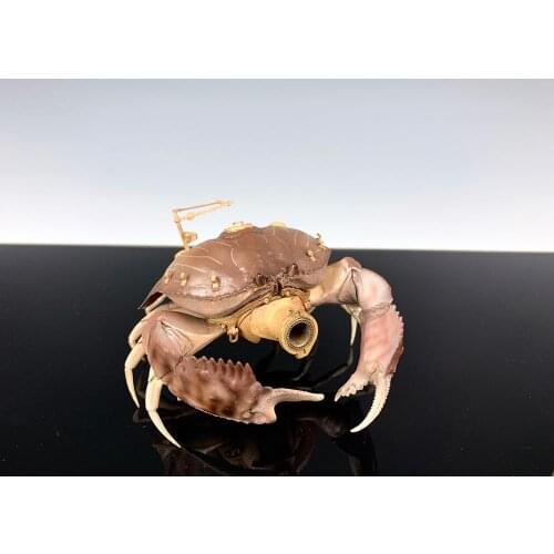 Fantasy Creative Steampunk Heavy Cannon Mech Crab Figure Miniatures Unpainted Resin Model Kit Free Shipping Interesting Things
