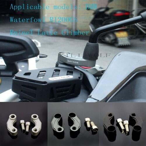 Suitable for BMW waterfowl R1200GS ADV f800 RnineT latte climber motorcycle mirror outer code shift mirror mount accessories