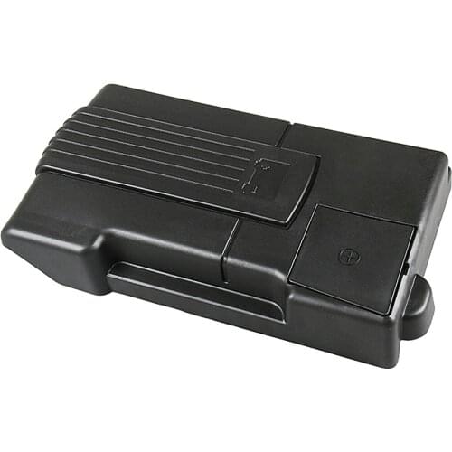 For Skoda Karoq 2017-2021 Car Engine Battery Protection Cap Dustproof Cover Positive Negative Battery Anode Rustproof Shell