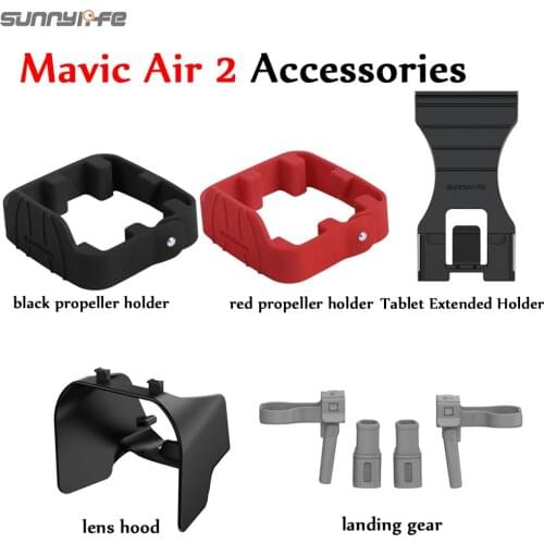 Sunnylife Mavic Air 2 Propeller Stabilizers Props Holder Protective Guard Silicone beam Paddle Drone Accessories for Mavic Air 2