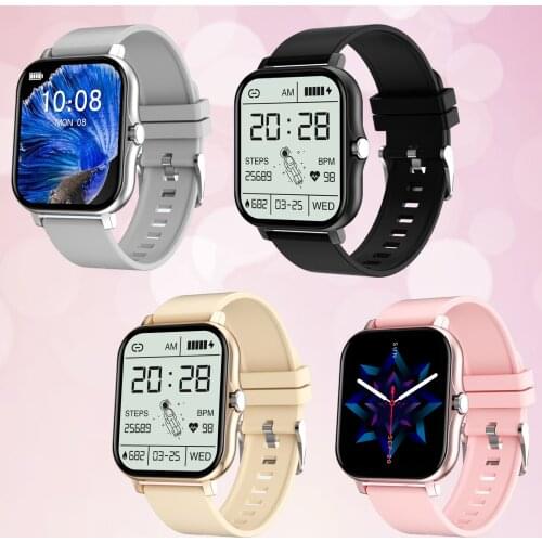1.69" Smart Watch Call Reminder Blood Pressure Monitor Sleep Fitness Tracker