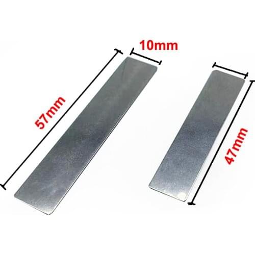 10 pcs/lot Valve plate for Compressor valves 47*10 57*11mm shrapnel Spacer Air compressor spare parts paper